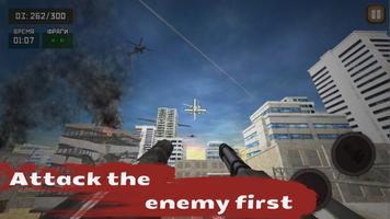 Gunner: Helicopter Attack Game ảnh chụp màn hình 1