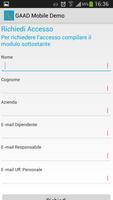 GAAD Mobile Demo captura de pantalla 1
