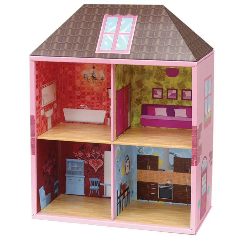 Той хаус. Krooom кукольный домик "Мелроуз" k-216. Дом из картона для кукол. Домик для кукол из картона. Картонный домик для кукол.