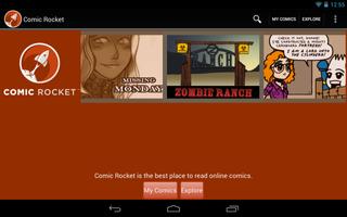 Comic Rocket webcomic reader постер