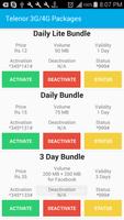 3G Packages Pakistan スクリーンショット 3