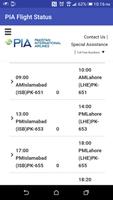 PIA Flight Status Screenshot 2