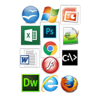 Computer shortcut key icono