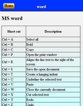 Computer shortcut key APK Download - Free Education APP 