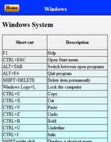 Computer shortcut key تصوير الشاشة 2
