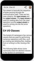Learn C# Programming Language captura de pantalla 4