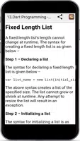 Learn Dart Programming captura de pantalla 3