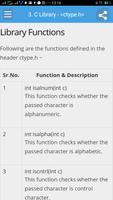 Learn C Standard Library Full تصوير الشاشة 1