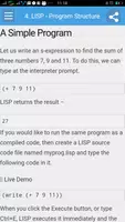 Learn Lisp Full تصوير الشاشة 1