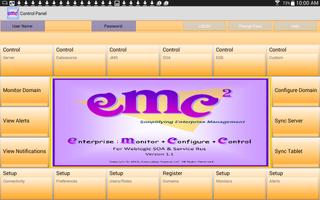 برنامه‌نما emc² عکس از صفحه