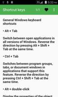 Computer keyboard shortcutkeys capture d'écran 2