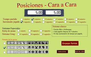 Ajedrez Posiciones Cara a Cara syot layar 1