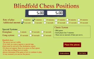 Chess Blindfold Positions پوسٹر