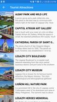 Legazpi Tourism Mobile App تصوير الشاشة 2