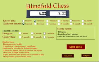 Play Blindfold Chess Affiche