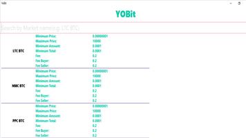 YobitApp স্ক্রিনশট 1