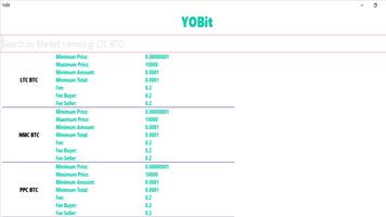 YobitApp capture d'écran 1