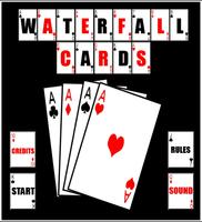 Waterfall Cards-poster