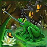 la ranocchia affamata