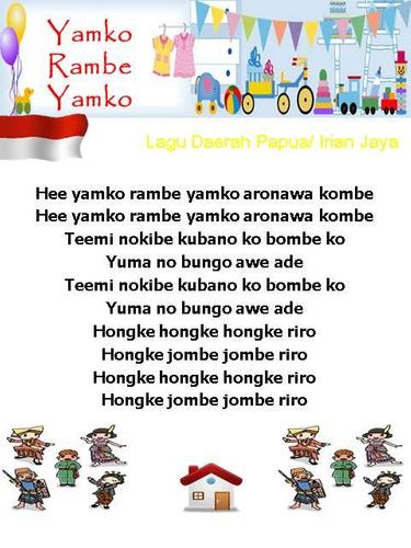 Download lagu yamko rambe yamko versi anak
