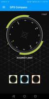 Digitaal kompas voor Android Z-poster