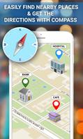 Street View Maps Compass-Navigation & Direction اسکرین شاٹ 2