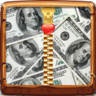 Money Zipper Lock Screen icône