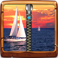 Boat Zipper Lock Screen