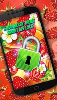 Strawberry Theme Smart App Lock Affiche