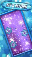 Snowflakes Theme Smart App Lock capture d'écran 2