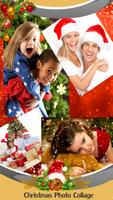 Christmas Photo Collage Affiche