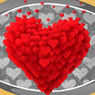 cuore collage di foto