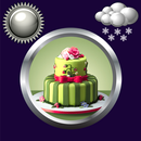 蛋糕时钟和天气控件 APK