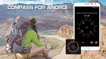 Compass for android poster