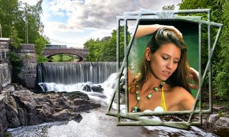 Waterfall Photo Frames poster