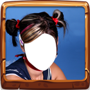 Pigtail Hairstyle Photo Editor APK
