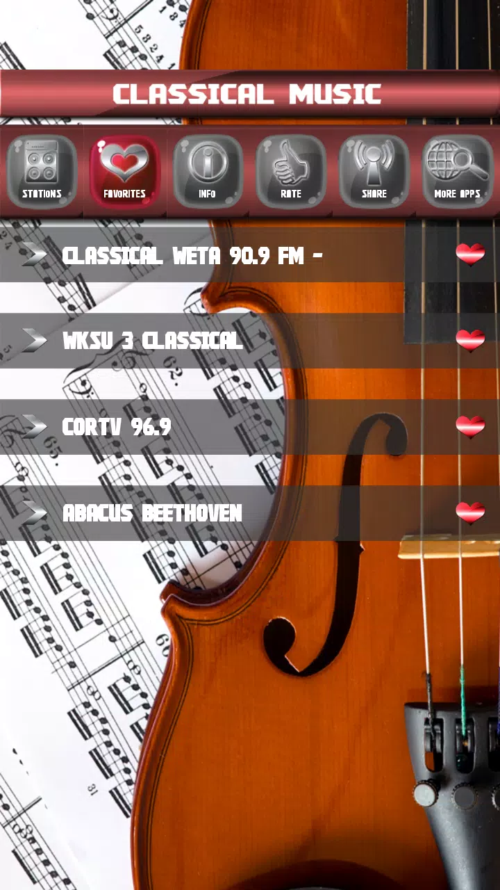 Descarga de APK de Estaciones de radio de música clásica para Android