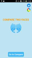 Compare two faces-poster