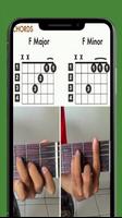 complete guitar chord chart of poster