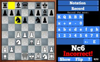 Chess Notation Trainer imagem de tela 1