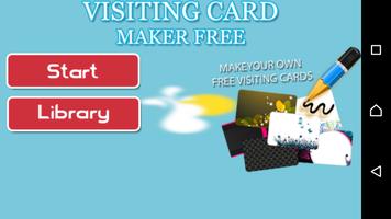Visiting Card Maker Plakat