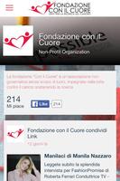 Fondazione Con Il Cuore captura de pantalla 3