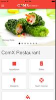 ComX Restaurant App Plakat