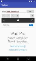 Webser for android 스크린샷 1