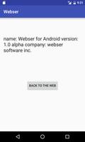 Webser for android 스크린샷 2