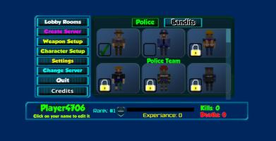 Crazy Squad Of Pixel 3D Multiplayer imagem de tela 2