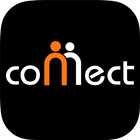 Connect - Meet & Grow Business Zeichen