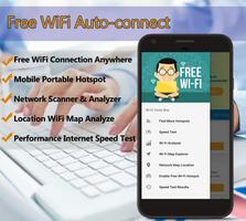 Gratis WiFi Connect Koneksi Internet Speed​​Test poster