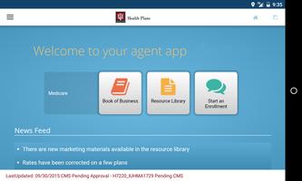 IU Health Plans Broker App पोस्टर