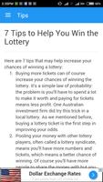 برنامه‌نما Connecticut Lottery App Tips عکس از صفحه